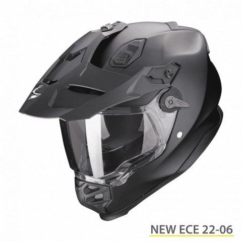 SCORPION KASK DUAL ENDURO / ADVENTURE ADF-9000 AIR KOLOR CZARNY MAT ROZMIAR L