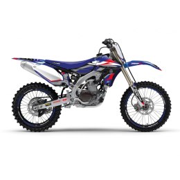 BLACKBIRD KOMPLET NAKLEJEK (OKLEIN) YAMAHA YZ 450F '10-'13 DREAM 5 KOLOR NIEBIESKI CZARNY BLACKBIRD