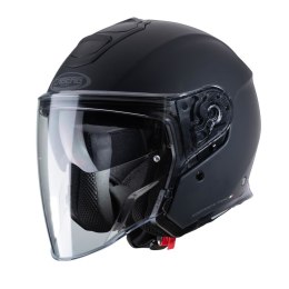 CABERG WYPRZEDAŻ KASK OTWARTY JET OTWARTY FLYON MATT BLACK KOLOR CZARNY MAT ROZMIAR XS (PINLOCK W ZESTAWIE) CABERG