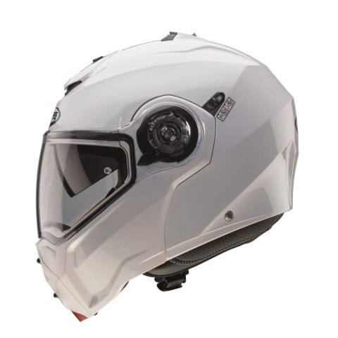 CABERG ZZZZ WYPRZEDAŻ KASK SZCZĘKOWY FLIP-UP MODEL DROID (PINLOCK) KOLOR BIAŁY POŁYSK ROZMIAR S CABERG
