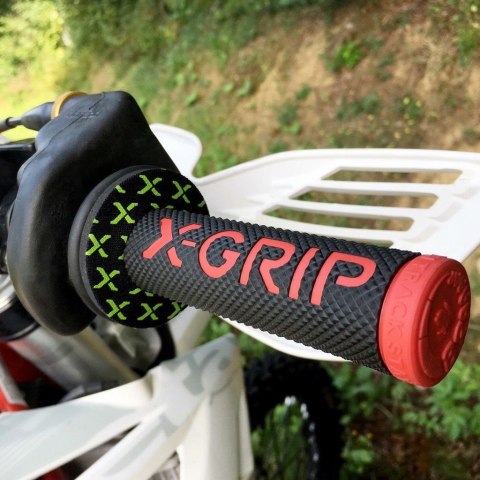 X-GRIP NAKŁADKI (PIANKI ANDTYODCISKOWE - DONUTS) NA MANETKI KOLOR ZIELONY X-GRIP
