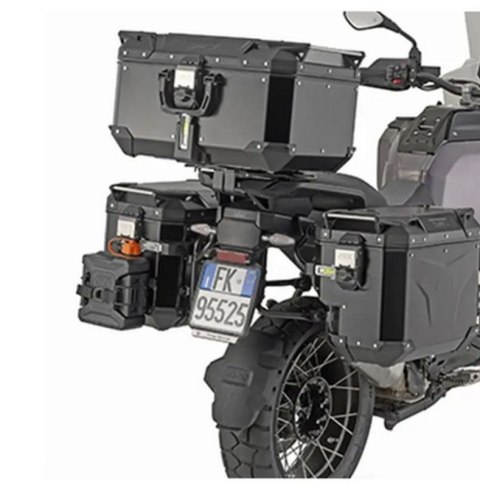 KAPPA 2025/05 STELAŻ KUFRÓW BOCZNYCH MONOKEY CAM SIDE BMW R 1300 GS ADVENTURE '25-, - POD KUFRY KVG K'VOYAGER ALU - PRAWY KVGS33 KAPPA