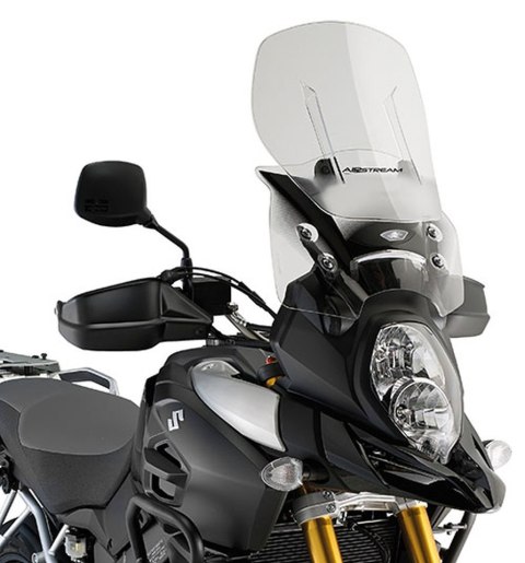 KAPPA SZYBA SUZUKI DL1000 V-STROM (14-18) REGULOWANA AIRFLOW PRZEZROCZYSTA - ZASTĘPUJE KAF3105 KAPPA