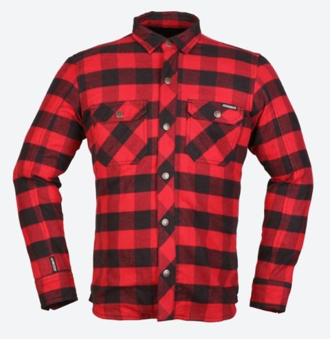 MODEKA KOSZULA NOONER CZERWONO-CZARNA ROZMIAR 5XL MODEKA