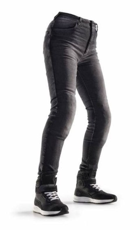 MODEKA SPODNIE JEANSY MOTOCYKLOWE DAMSKIE CITY NOMAD KIM BLACK KOLOR CZARNY ROZMIAR XS MODEKA