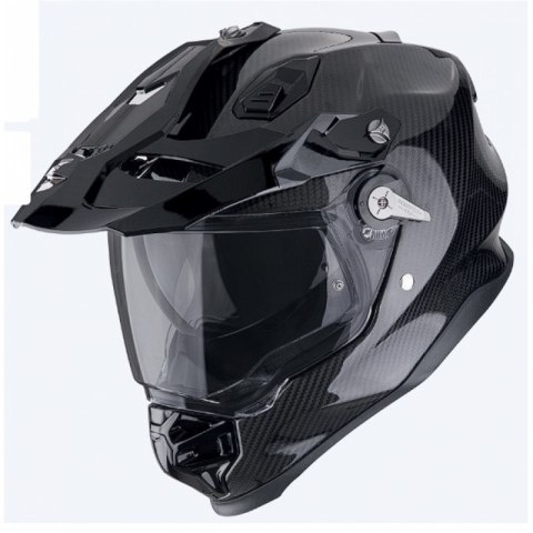SCORPION KASK DUAL ENDURO / ADVENTURE ADF-9000 CARBON AIR SOLID KOLOR KARBON ROZMIAR M SCORPION
