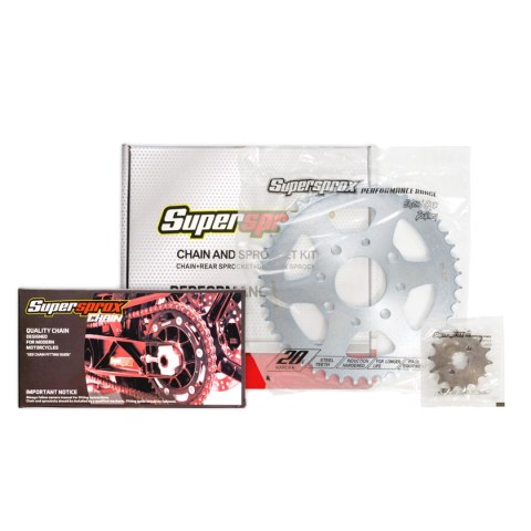 SUPERSPROX ZESTAW NAPĘDOWY KOMPLETNY HYOSUNG (HYONGSUNG) GV 125 S AQUILA '18-'23 (16/51/428-138) SUPERSPROX