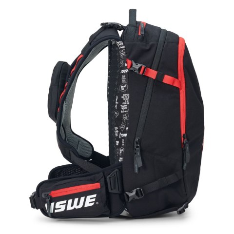 USWE PLECAK MOTO/ADV CORE 16L OFF ROAD CARBON BLACK KOLOR CZARNY POJEMNOŚĆ 16L USWE