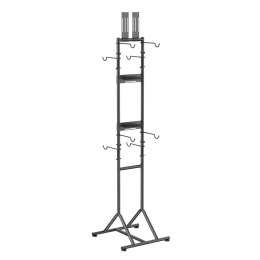 BIKETEC (2024/06) STOJAK ROWEROWY (WOLNOSTOJĄCY NA 4 ROWERY) KOLOR CZARNY ( BIKE RACK) BIKETEC OM
