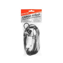 BIKETEC ELASTYCZNY PASEK DO MOCOWANIA ŁADUNKU 4WIĄZKOWY KAUCZUKOWY PASEK 60CM, KOLOR CZARNY BIKETEC OM