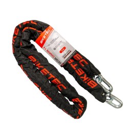 BIKETEC ŁAŃCUCH 2M, OCZKO 14MM, CZARNA OTULINA BIKETEC OM