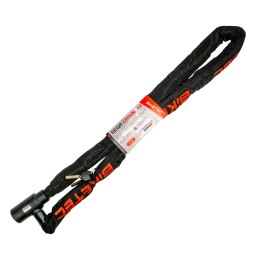 BIKETEC ŁAŃCUCH CP 1,5M/OCZKO 10MM WBUDOWANY ZAMEK 3 KLUCZE BIKETEC OM