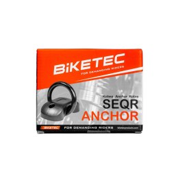 BIKETEC MOCOWANIE ZABEZPIECZAJĄCE(KOTWICA) 132MM X 69MM, 3KLUCZE, JARZMO 15MM X 75MM (ŚRUBY KOTWIĄCE W ZESTAWIE) BIKETEC OM