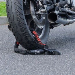 BIKETEC MOCOWANIE ZABEZPIECZAJĄCE(KOTWICA) 132MM X 69MM, 3KLUCZE, JARZMO 15MM X 75MM (ŚRUBY KOTWIĄCE W ZESTAWIE) BIKETEC OM