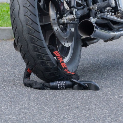 BIKETEC MOCOWANIE ZABEZPIECZAJĄCE(KOTWICA) 132MM X 69MM, 3KLUCZE, JARZMO 15MM X 75MM (ŚRUBY KOTWIĄCE W ZESTAWIE) BIKETEC OM