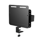 BIKETEC MONTOWANA NA BIURKO OBROTOWA TABLICA Z PIONOWYM ORGANIZEREM STAL MALOWANA PROSZKOWO KOLOR CZARNY BIKETEC OM