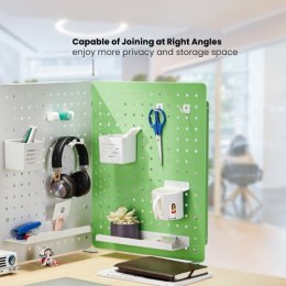 BIKETEC ORGANIZER NA BIURKO WARSZTATOWE ZESTAW 1040x62x575mm MONTAŻ NA ZACISK STAL MALOWANA PROSZKOWO KOLOR CZARNY BIKETEC OM