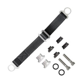 BIKETEC PAS (PASEK) TEKSTYLNY DO WYCIĄGANIA MOTOCYKLA DO MOTOCYKLI JAPOŃSKICH C2, 330CM X 2,5MM X 25MM KOLOR CZARNY/CZARNY BIKETEC OM