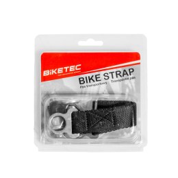 BIKETEC PAS (PASEK) TEKSTYLNY DO WYCIĄGANIA MOTOCYKLA DO MOTOCYKLI JAPOŃSKICH C2, 330CM X 2,5MM X 25MM KOLOR CZARNY/CZARNY BIKETEC OM