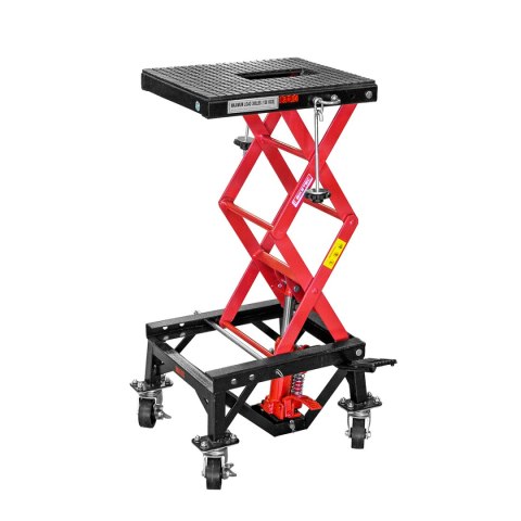 BIKETEC PODNOŚNIK PLATFORMOWY 410X340MM NOŻYCOWY - UNIESIENIE 350-870MM DO 135KG BIKETEC OM