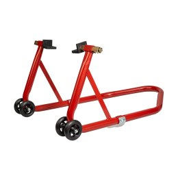 BIKETEC PRO PODNOŚNIK STOJAK MOTOCYKLOWY POD GŁÓWKĘ RAMY + ADAPTERY TYP-L POD TYLNY WAHACZ (TRZPIENIE 11,15,18,20,24 MM) KOLOR C BIKETEC OM