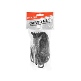 BIKETEC SIATKA BAGAŻOWA 4MM X 40 CM X 30 CM, 4 HAKI, KOLOR CZARNY BIKETEC OM