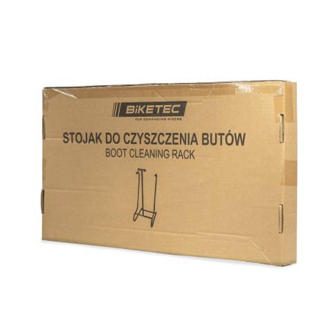 BIKETEC STOJAK Z UCHWYTEM DO MYCIA I SUSZENIA OBUWIA NA MOTOCYKL BIKETEC OM