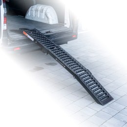 BIKETEC UNIWERSALNA RAMPA NAJAZDOWA STALOWA MOTOCYKL / ATV SKŁADANA Z UCHWYTEM 194 X 25 CM, MAX. 340 KG SZT / 800 KG KPL KOLOR C BIKETEC OM