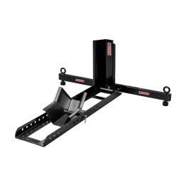 BIKETEC UNIWERSALNY STOJAK Z RAMIONAMI UCHWYT PRZEDNIEGO KOŁA Z KOŁYSKĄ DO TRANSPORTU MOTOCYKLA KOLOR CZARNY 90x40x90cm BIKETEC OM