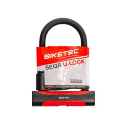 BIKETEC ZABEZPIECZENIE U-LOCK KŁÓDKA 180MM X 260MM, 3KLUCZE, JARZMO 16MM BIKETEC OM