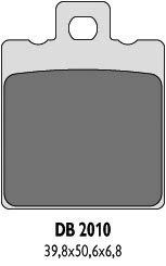 DELTA BRAKING KLOCKI HAMULCOWE KH47 - ZASTĘPUJĄ DB2010MX-D I DB2010QD-D DELTA BRAKING