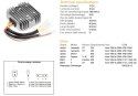 DZE REGULATOR NAPIĘCIA BMW F 650F/ST '93-'00; APRILIA 650 PEGASO '96-04; LEONARDO 250/300ST '99-'05 (SH532B-12) (61312346432, AP DZE ELEKTRYKA