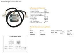 DZE REGULATOR NAPIĘCIA HONDA CB 1100 SF (X11) '00-'03 (31600-MCC-601) (SH579C-12) (12V/35A) DZE ELEKTRYKA