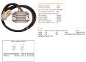 DZE REGULATOR NAPIĘCIA HONDA NX 250 '88-'93 (31600-KW3-000, 31600-KW3-010) DZE ELEKTRYKA