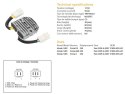 DZE REGULATOR NAPIĘCIA HONDA NSS 250 FORZA '05-'07 (OEM 31600-KSV-J01) MOSFET (50A) DZE ELEKTRYKA