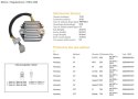 DZE REGULATOR NAPIĘCIA HYOSUNG GT 250R '08-'13; GT 650S/R '08-'13; GV 250 '09-'13; GV 650 '07-'13; MS3 125/250; ST7 700 '10-'13; DZE ELEKTRYKA