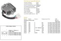 DZE REGULATOR NAPIĘCIA SUZUKI GSX 600R '01-'05; GSX 750R '96-'05; GSX 1000R '01-'04; GSX 1300R HAYABUSA '97-'03; VL 1500 INTRUDE DZE ELEKTRYKA