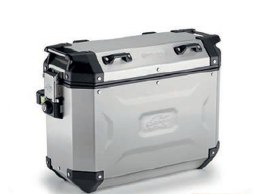 KAPPA 2025/05 KUFER BOCZNY 37L MONOKEY CAM SIDE KVG37A K'VOYAGER ALUMINIOWY LEWY KOLOR SREBRNY KAPPA