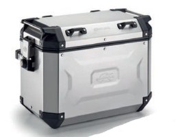 KAPPA 2025/05 KUFER BOCZNY 48L MONOKEY CAM SIDE KVG48A K'VOYAGER ALUMINIOWY LEWY KOLOR SREBRNY KAPPA