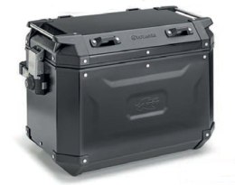 KAPPA 2025/05 KUFER BOCZNY 48L MONOKEY CAM SIDE KVG48B K'VOYAGER ALUMINIOWY LEWY KOLOR CZARNY ANODOWANY BLACK LINE KAPPA