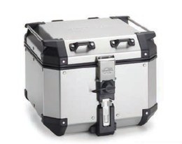 KAPPA 2025/05 KUFER CENTRALNY 42L MONOKEY KVG420A K'VOYAGER ALUMINIOWY KOLOR SREBRNY KAPPA