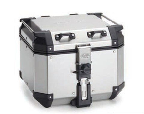 KAPPA 2025/05 KUFER CENTRALNY 42L MONOKEY KVG420A K'VOYAGER ALUMINIOWY KOLOR SREBRNY KAPPA