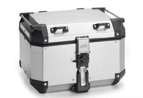 KAPPA 2025/05 KUFER CENTRALNY 48L MONOKEY KVG480A K'VOYAGER ALUMINIOWY KOLOR SREBRNY KAPPA