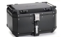 KAPPA 2025/05 KUFER CENTRALNY 58L MONOKEY KVG580B K'VOYAGER ALUMINIOWY KOLOR CZARNY ANODOWANY BLACK LINE KAPPA