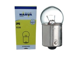 NARVA ŻARÓWKA 12V 5W BA15S R5W 1 SZTUKA (BIAŁE SZKŁO) NARVA