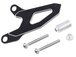 PSYCHIC 2025/01 OSŁONA ZĘBATKI PRZEDNIEJ (ZDAWCZEJ) HONDA CRF 450 R / RWE / RX '21-'25 (OEM: 23810-MKE-AF0) KOLOR CZARNY PSYCHIC