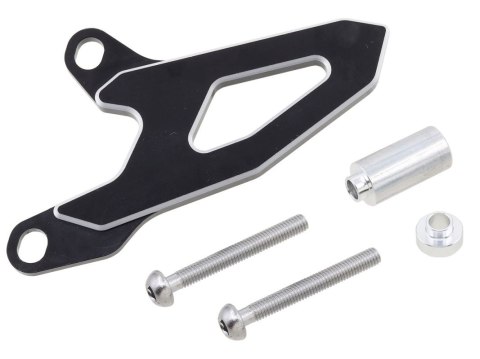 PSYCHIC 2025/01 OSŁONA ZĘBATKI PRZEDNIEJ (ZDAWCZEJ) HONDA CRF 450 R / RWE / RX '21-'25 (OEM: 23810-MKE-AF0) KOLOR CZARNY PSYCHIC