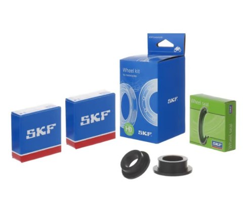 SKF ZESTAW ŁOŻYSKA KOŁA TYLNEGO Z USZCZELNIACZAMI I TULEJKAMI KTM SX/SXF 125/250/350/450 '13-'22, HUSQVARNA TC/FC '15-'22, GAS G SKF