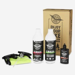 WINX ZESTAW ROWEROWY ENJOY YOUR BIKE ZMYWACZ/ODTŁUSZCZACZ NAPĘDU + AKTYWNA PIANA DO ROWERU + OLEJ DO SMAROWANIA ŁAŃCUCHA WINX