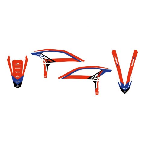 BLACKBIRD KOMPLET NAKLEJEK (OKLEIN) BETA RR 2T/4T '25 DREAM 5 BLACKBIRD